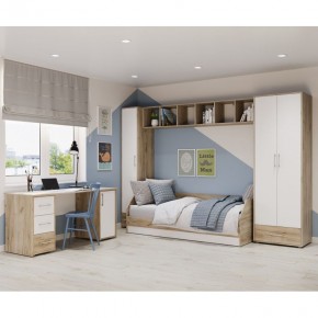 ОЛИВИЯ Детская (модульная) дуб серый/белый в Асбесте - asbest.ok-mebel.com | фото