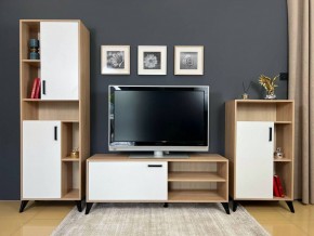 ОСКАР TRIO Гостиная (дуб золотой/белый) в Асбесте - asbest.ok-mebel.com | фото 2