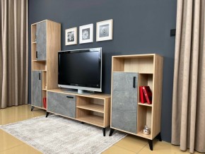 ОСКАР TRIO Гостиная (дуб золотой/каспий темный) в Асбесте - asbest.ok-mebel.com | фото 3