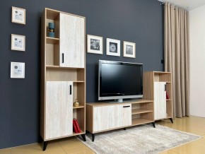 ОСКАР TRIO Гостиная (дуб золотой/сосна белая loft) в Асбесте - asbest.ok-mebel.com | фото 2