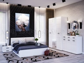 НЭНСИ NEW Пенал 500 (Белый глянец холодный/Белый) в Асбесте - asbest.ok-mebel.com | фото 3