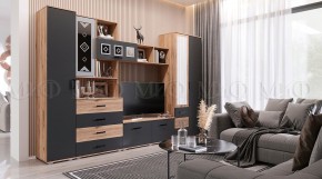 Пенал Белла (Сандал, Графит/Дуб крафт) в Асбесте - asbest.ok-mebel.com | фото 5