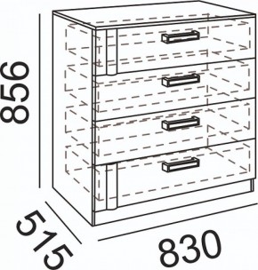 Подростковая Волкер (модульная) в Асбесте - asbest.ok-mebel.com | фото 15