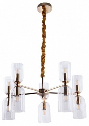 Подвесная люстра Arte Lamp Charm A1623LM-10GO в Асбесте - asbest.ok-mebel.com | фото
