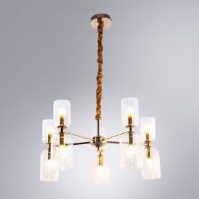 Подвесная люстра Arte Lamp Charm A1623LM-10GO в Асбесте - asbest.ok-mebel.com | фото 3