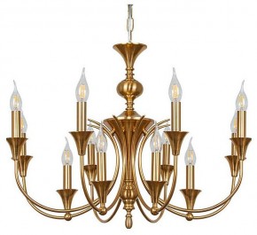 Подвесная люстра Arte Lamp Collinetta A4094LM-12PB в Асбесте - asbest.ok-mebel.com | фото