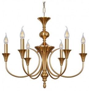Подвесная люстра Arte Lamp Collinetta A4094LM-6PB в Асбесте - asbest.ok-mebel.com | фото