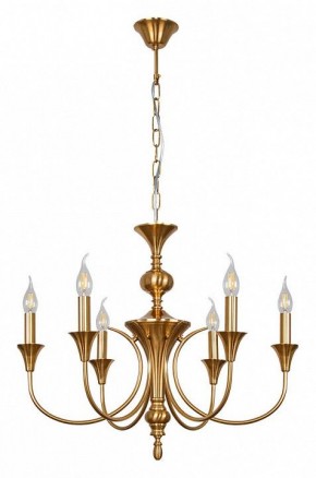 Подвесная люстра Arte Lamp Collinetta A4094LM-6PB в Асбесте - asbest.ok-mebel.com | фото 2