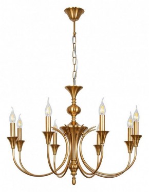 Подвесная люстра Arte Lamp Collinetta A4094LM-8PB в Асбесте - asbest.ok-mebel.com | фото 2