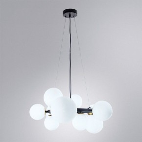 Подвесная люстра Arte Lamp Gemini A2243SP-10BK в Асбесте - asbest.ok-mebel.com | фото 3