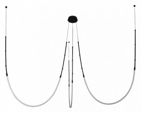 Подвесная люстра Arte Lamp Klimt A2850SP-38BK в Асбесте - asbest.ok-mebel.com | фото
