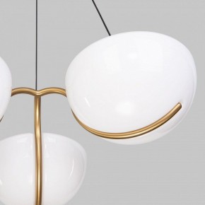 Подвесная люстра Eurosvet Emisfero 50083/3 LED золото в Асбесте - asbest.ok-mebel.com | фото 7
