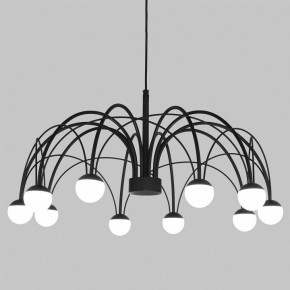 Подвесная люстра Eurosvet Ragno 90034/10 LED черный в Асбесте - asbest.ok-mebel.com | фото