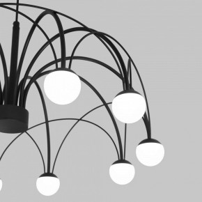 Подвесная люстра Eurosvet Ragno 90034/10 LED черный в Асбесте - asbest.ok-mebel.com | фото 6