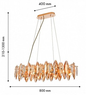 Подвесная люстра Favourite Glans 4719-8PC в Асбесте - asbest.ok-mebel.com | фото 4