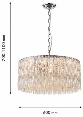 Подвесная люстра Favourite Robby 4723-12P в Асбесте - asbest.ok-mebel.com | фото 4