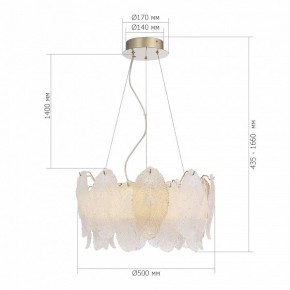 Подвесная люстра ST-Luce LIGHTSOME SL6135.203.01 в Асбесте - asbest.ok-mebel.com | фото 6