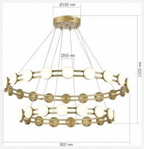 Подвесная люстра ST-Luce MONRO SL6610.203.36 в Асбесте - asbest.ok-mebel.com | фото 4