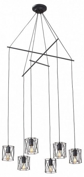 Подвесная люстра Vitaluce V3028 V3028-1/6S в Асбесте - asbest.ok-mebel.com | фото