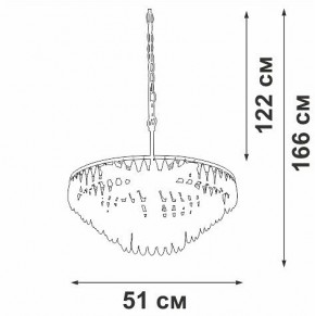 Подвесная люстра Vitaluce V5352 V5352-1/5 в Асбесте - asbest.ok-mebel.com | фото