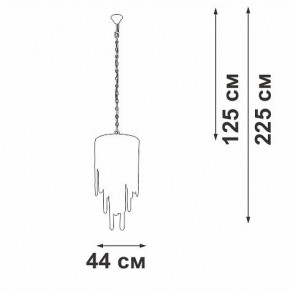 Подвесная люстра Vitaluce V5885 V5885-9/7 в Асбесте - asbest.ok-mebel.com | фото 3