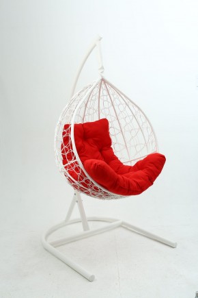 Подвесное кресло Бароло (белый/красный) в Асбесте - asbest.ok-mebel.com | фото