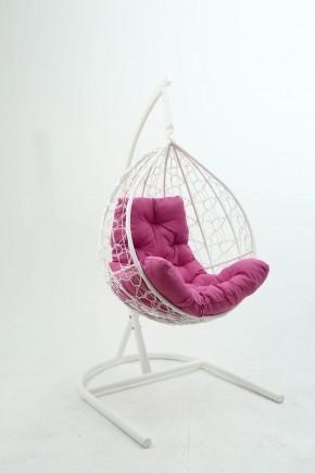 Подвесное кресло Бароло (белый/розовый) в Асбесте - asbest.ok-mebel.com | фото