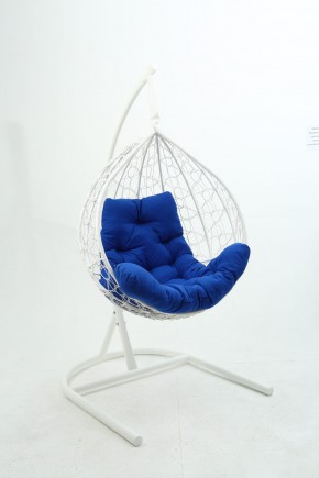 Подвесное кресло Бароло (белый/синий) в Асбесте - asbest.ok-mebel.com | фото