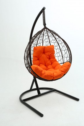 Подвесное кресло Бароло (коричневый/оранжевый) в Асбесте - asbest.ok-mebel.com | фото