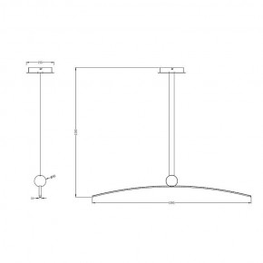 Подвесной светильник Arte Lamp Arno A3362SP-25BK в Асбесте - asbest.ok-mebel.com | фото 3