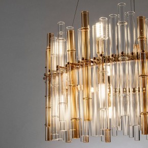 Подвесной светильник Arte Lamp Crystalla A4111LM-16GO в Асбесте - asbest.ok-mebel.com | фото 3