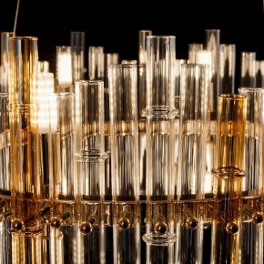 Подвесной светильник Arte Lamp Crystalla A4111LM-16GO в Асбесте - asbest.ok-mebel.com | фото 6