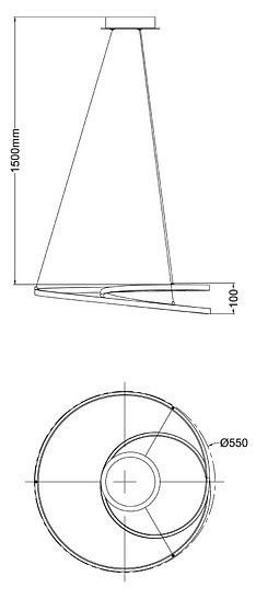 Подвесной светильник Arte Lamp Millo A3893SP-30BK в Асбесте - asbest.ok-mebel.com | фото 3