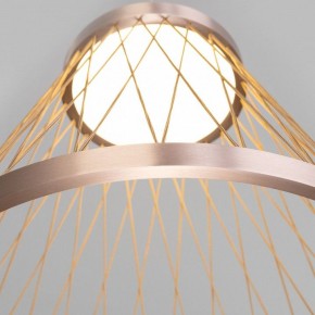 Подвесной светильник Eurosvet Cesta 40016/1 LED коричневый в Асбесте - asbest.ok-mebel.com | фото 7