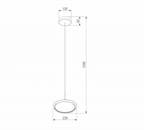 Подвесной светильник Eurosvet Crespella 90034/1 золото в Асбесте - asbest.ok-mebel.com | фото 6