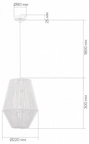 Подвесной светильник EVOLUCE ETTAN SLE6025-513-01 в Асбесте - asbest.ok-mebel.com | фото 6