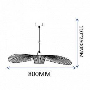 Подвесной светильник Imperiumloft HAT Black ﻿HAT01 в Асбесте - asbest.ok-mebel.com | фото 3