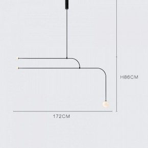 Подвесной светильник Imperiumloft Lines LINES-05 в Асбесте - asbest.ok-mebel.com | фото 3