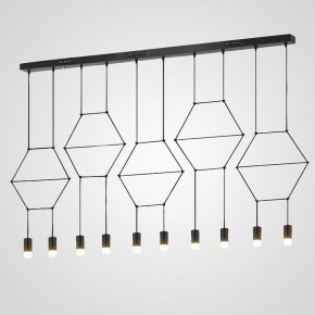 Подвесной светильник Imperiumloft Via Wireflow polyhedral Via01 в Асбесте - asbest.ok-mebel.com | фото