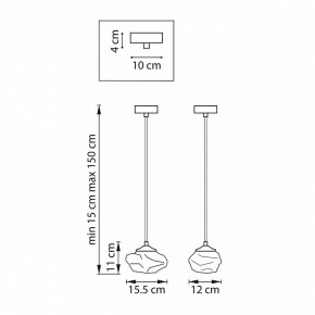 Подвесной светильник Lightstar Meringe 799033 в Асбесте - asbest.ok-mebel.com | фото 4