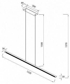 Подвесной светильник Mantra Lineal 8955 в Асбесте - asbest.ok-mebel.com | фото 4