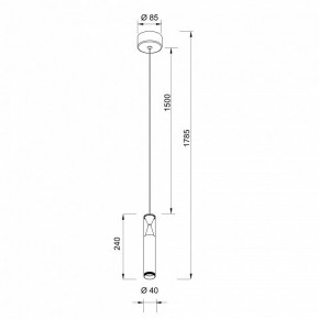 Подвесной светильник Mantra Spark 8968 в Асбесте - asbest.ok-mebel.com | фото 4