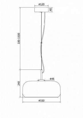 Подвесной светильник Maytoni Madmen MOD127PL-L6SG в Асбесте - asbest.ok-mebel.com | фото 3