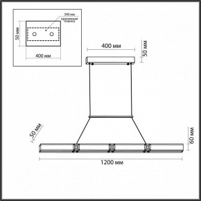 Подвесной светильник Odeon Light Mesh 7083/20L в Асбесте - asbest.ok-mebel.com | фото 7