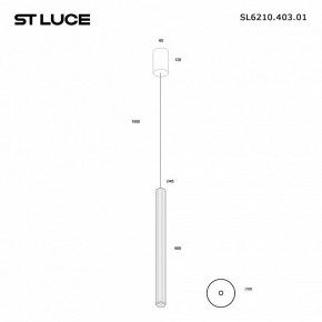 Подвесной светильник ST-Luce LILT SL6210.403.01 в Асбесте - asbest.ok-mebel.com | фото 3