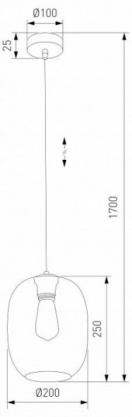 Подвесной светильник TK Lighting Elio 5971 Elio в Асбесте - asbest.ok-mebel.com | фото 4