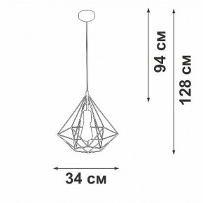 Подвесной светильник Vitaluce V2804 V2804-1/1S в Асбесте - asbest.ok-mebel.com | фото 5