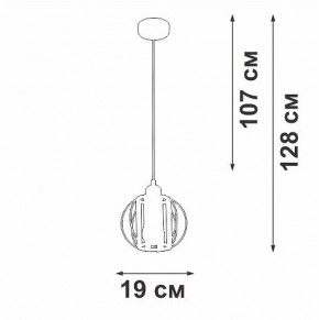 Подвесной светильник Vitaluce V2852 V2852-1/1S в Асбесте - asbest.ok-mebel.com | фото 6
