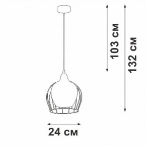 Подвесной светильник Vitaluce V2859 V2859-1/1S в Асбесте - asbest.ok-mebel.com | фото 4