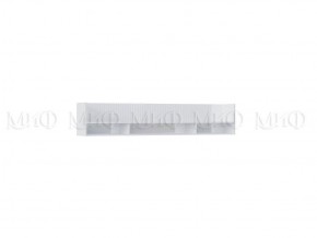 ОЛИВИЯ Полка (Белый/Белый глянец) в Асбесте - asbest.ok-mebel.com | фото